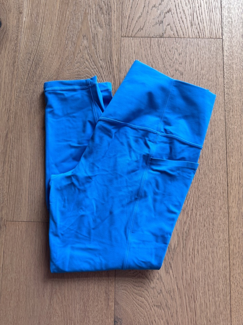 Bright Blue Athleta 7/8 Leggings